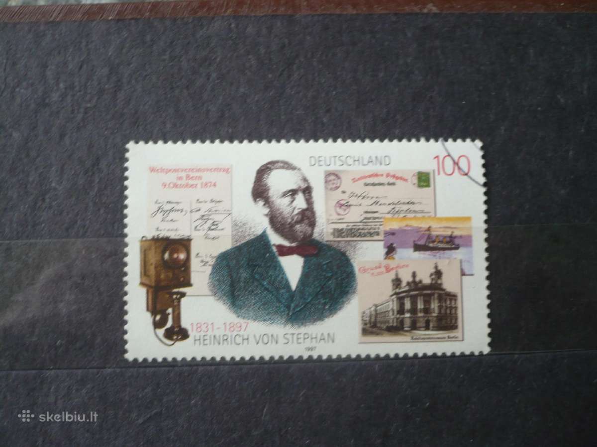 1997 m. pašto viršininko Heinricho fon Stephano