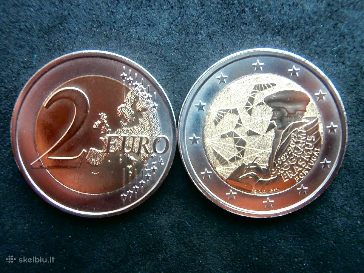 Portugalijos Euro monetos - nuotraukos Nr. 9