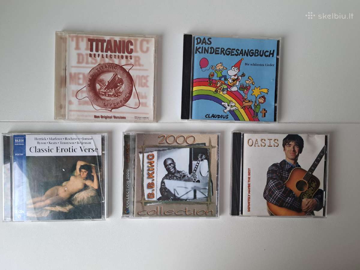 Muzikos CD diskai