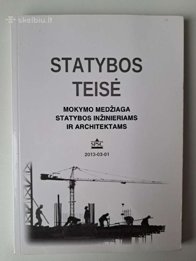 Knyga - Statybos teisė
