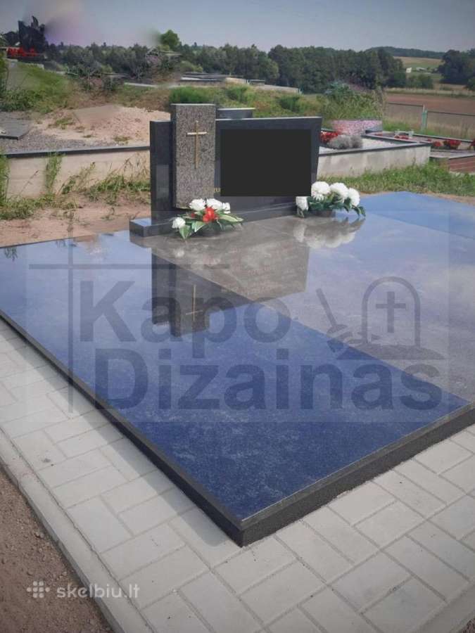Paminklai plokštės kapams įrengimas atnaujinimas - nuotraukos Nr. 13