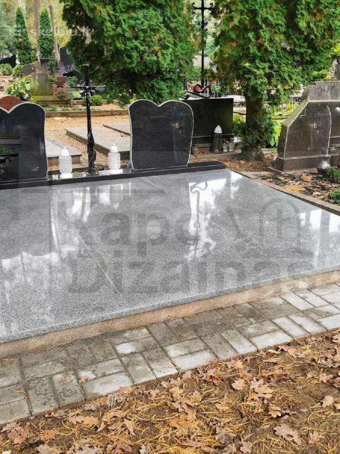 Paminklai plokštės kapams įrengimas atnaujinimas - nuotraukos Nr. 18