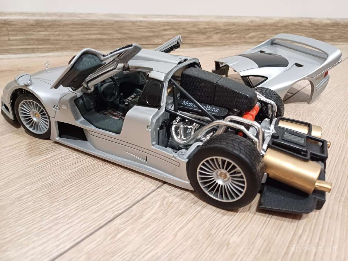 Mercedes Clk-gtr 1:18 - nuotraukos Nr. 5