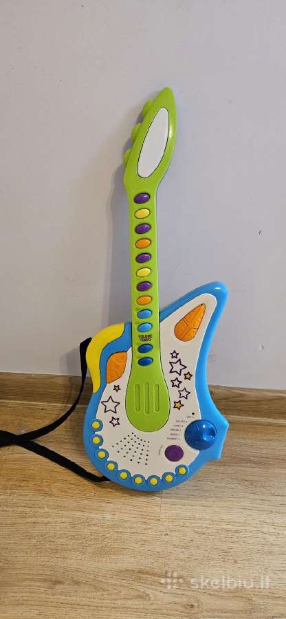 Žaislinė grojanti gitara