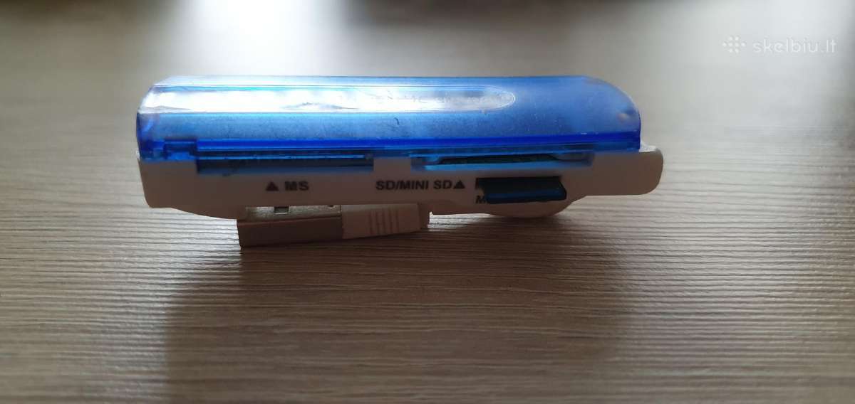 Usb hubas (kortelių skaitytuvas) - nuotraukos Nr. 2
