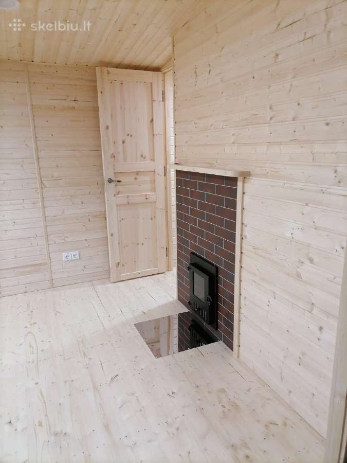 Karkasinė pirtis 3x6m - nuotraukos Nr. 6