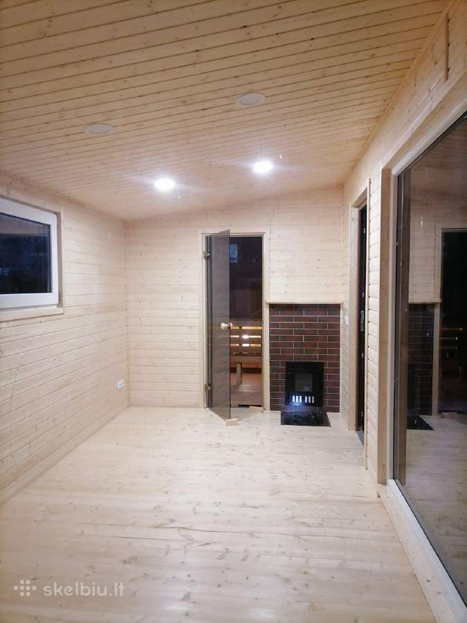 Karkasinė pirtis 3x6m - nuotraukos Nr. 11