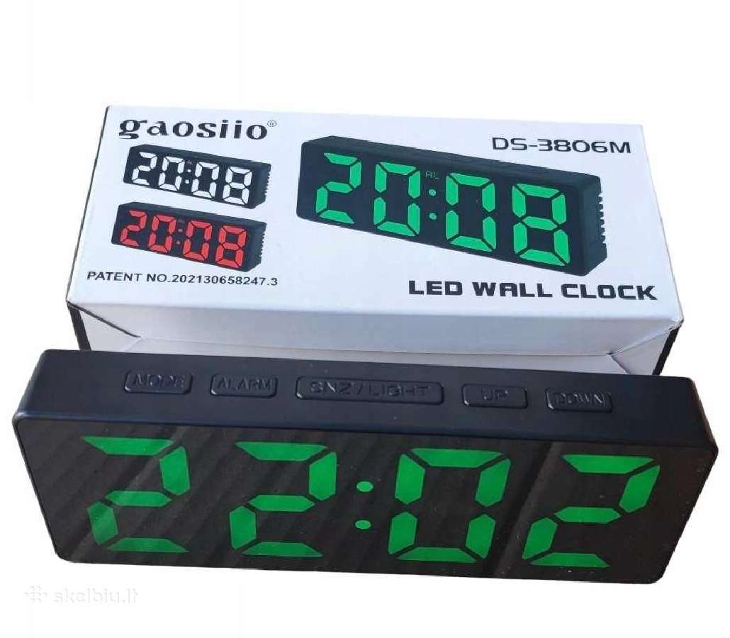 Elektroniniai LED laikrodžiai - nuotraukos Nr. 12