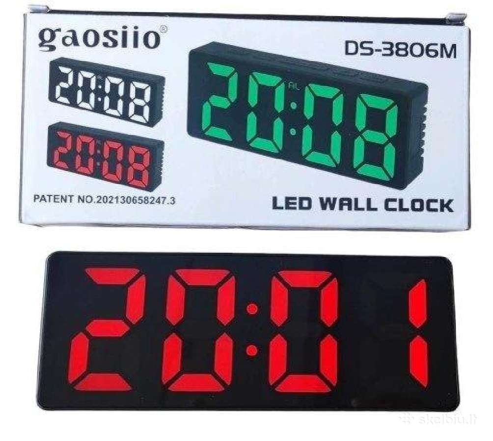 Elektroniniai LED laikrodžiai - nuotraukos Nr. 14