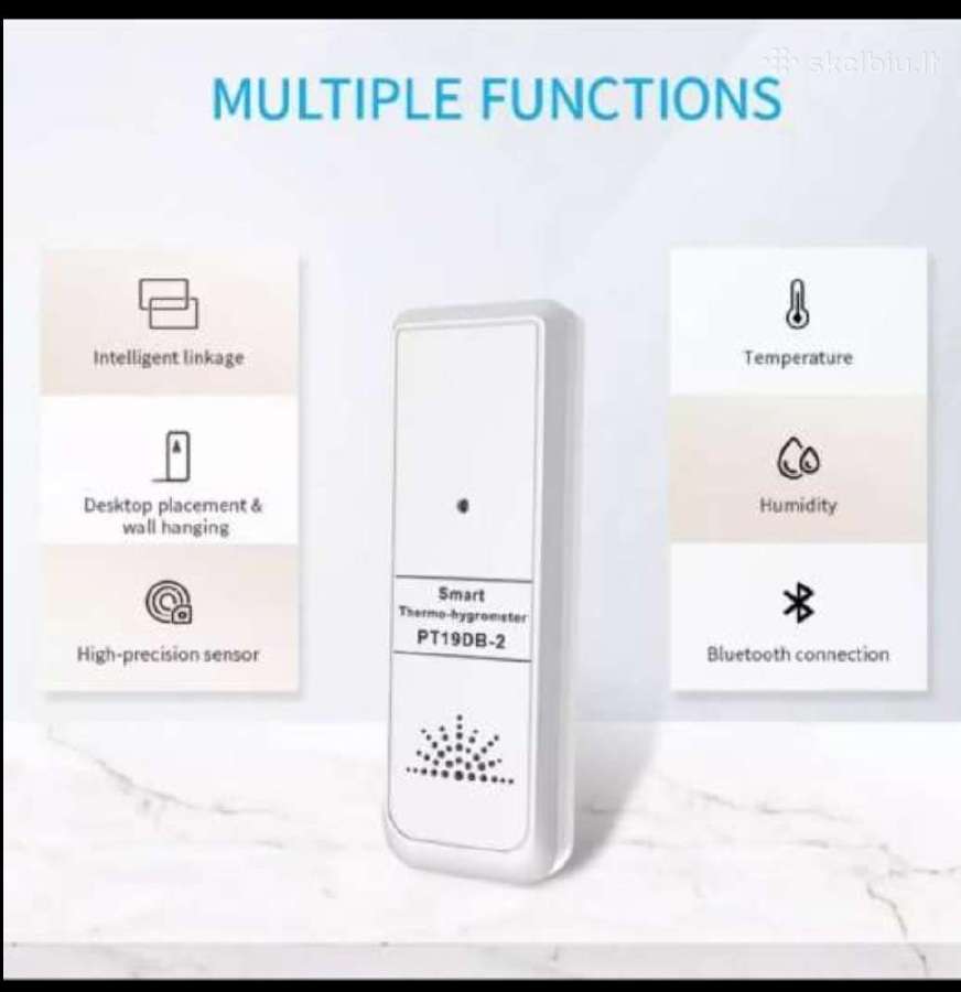 Bluetooth temperaturos stotele.nauja - nuotraukos Nr. 4