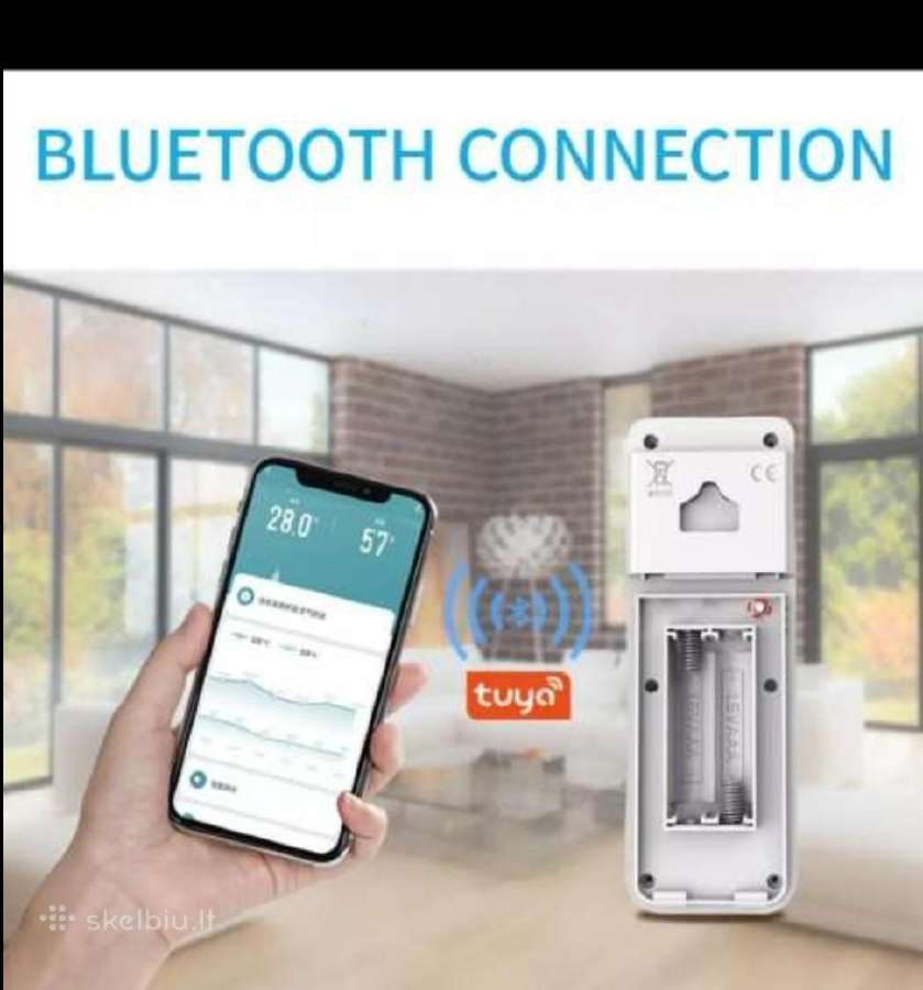 Bluetooth temperaturos stotele.nauja - nuotraukos Nr. 2