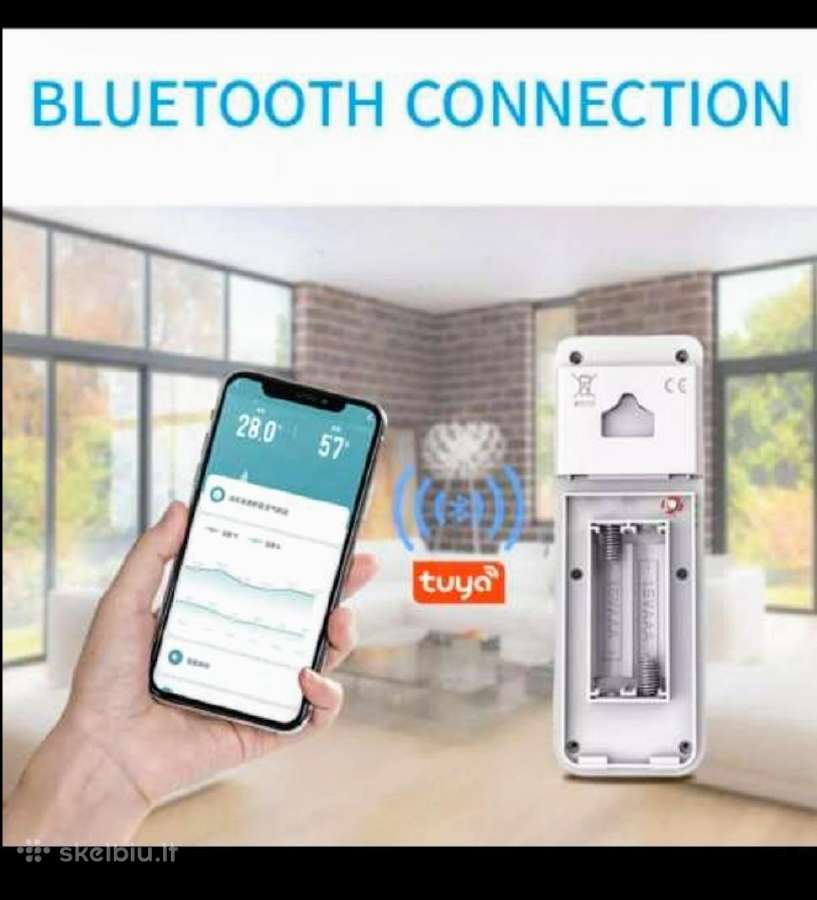 Bluetooth temperaturos stotele.nauja - nuotraukos Nr. 5