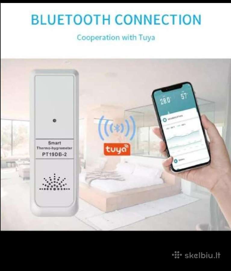 Bluetooth temperaturos stotele.nauja - nuotraukos Nr. 6