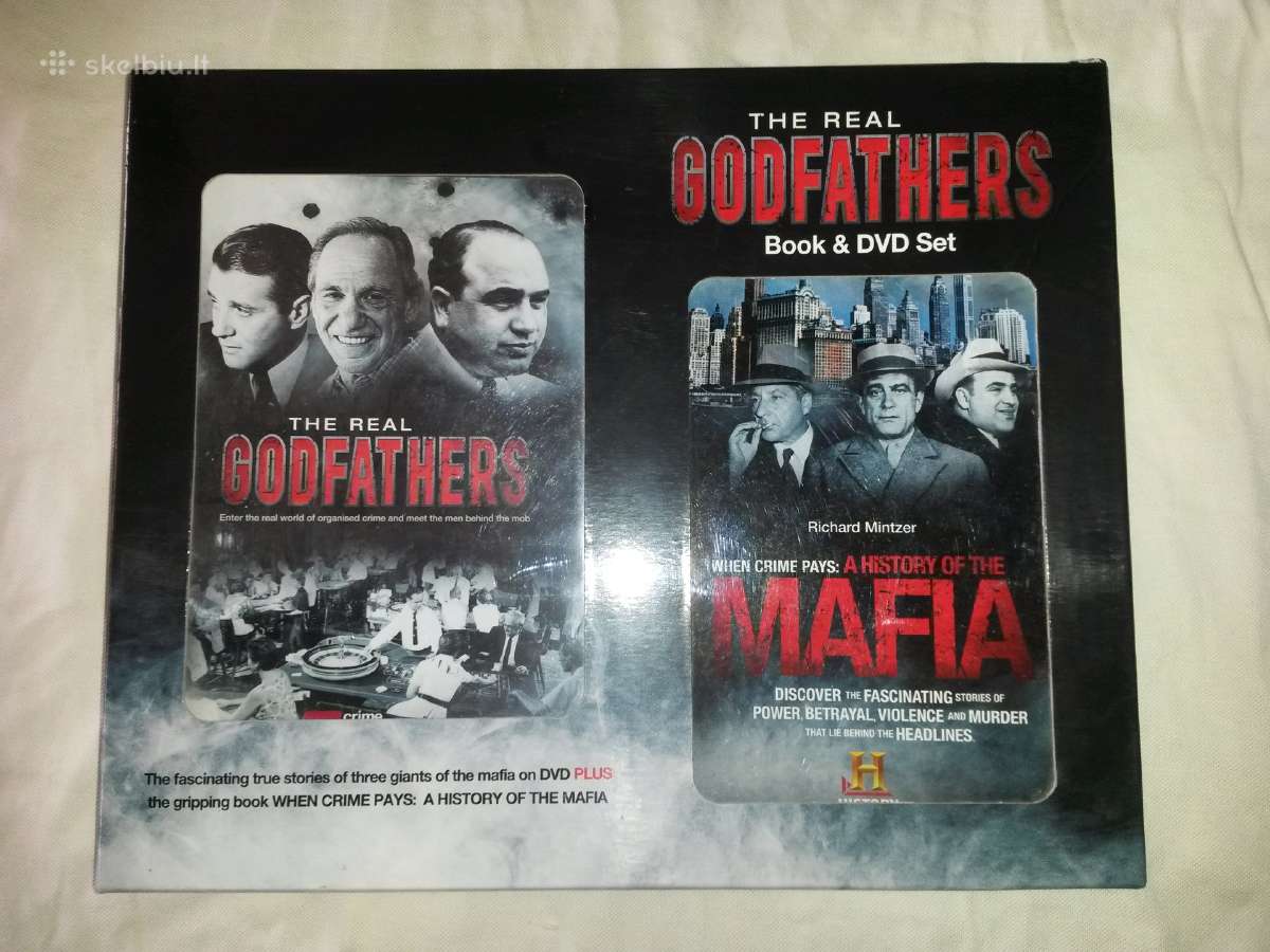Naujas kolekcinis rinkinys dvd ir knyga Godfathers - nuotraukos Nr. 3