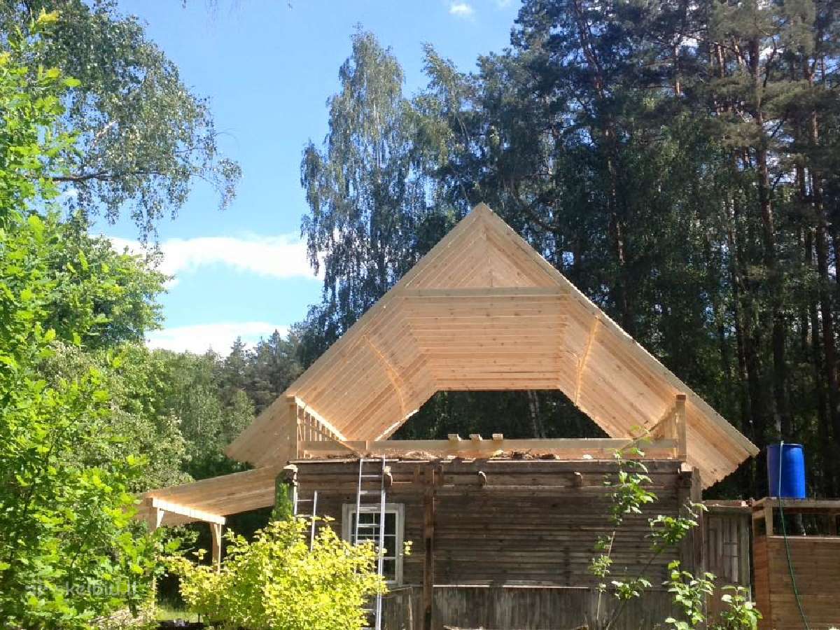 Stogų dengimas dzukijoje, senų namų renovacija - nuotraukos Nr. 5