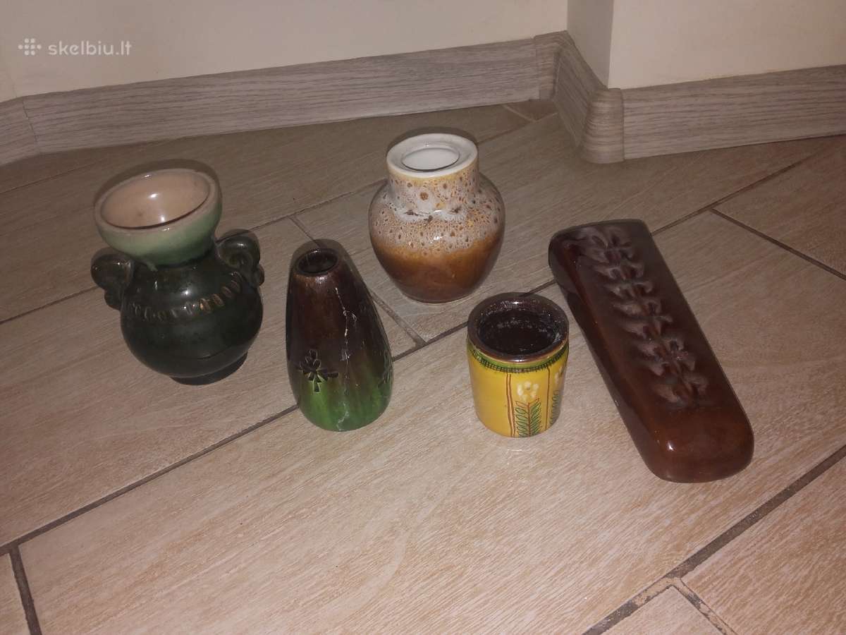 Porcelianiniai ir moliniai servizai,stiklines - nuotraukos Nr. 5