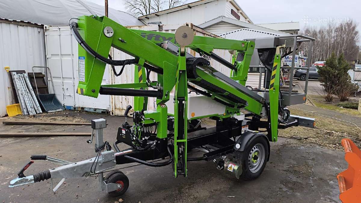 Nauja priekabos tipo keltuvas Nifty Lift 120 Tet