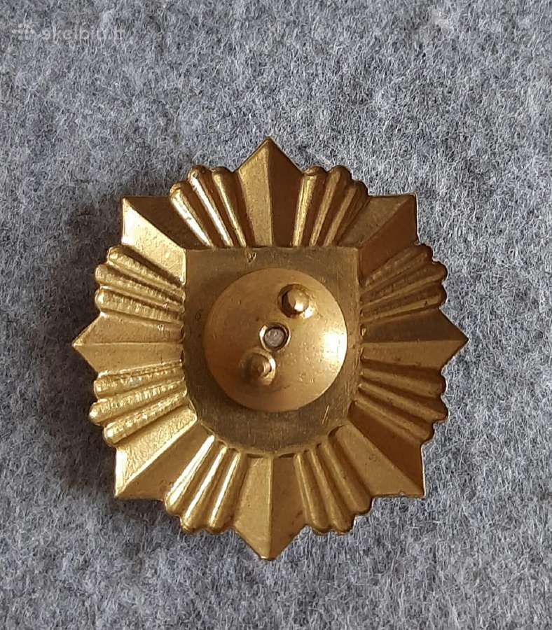 Kokarda Lietuvos policijos, geltona - nuotraukos Nr. 2