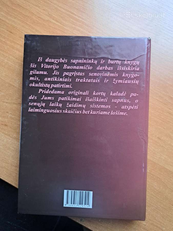 Burtų ir sapnų knyga. Kortos. - nuotraukos Nr. 3