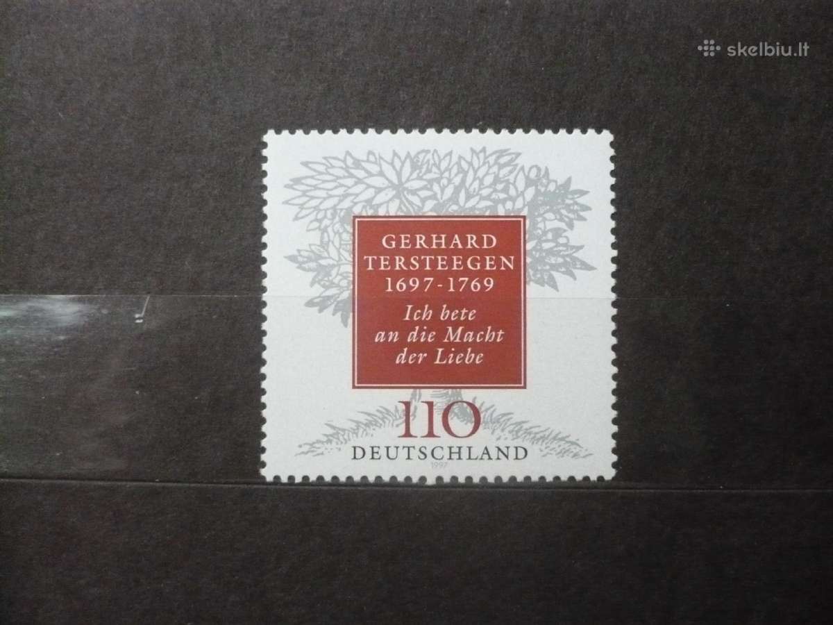 1997 m. 300-osios Gerhardo Tersteegeno gimimo Mhn
