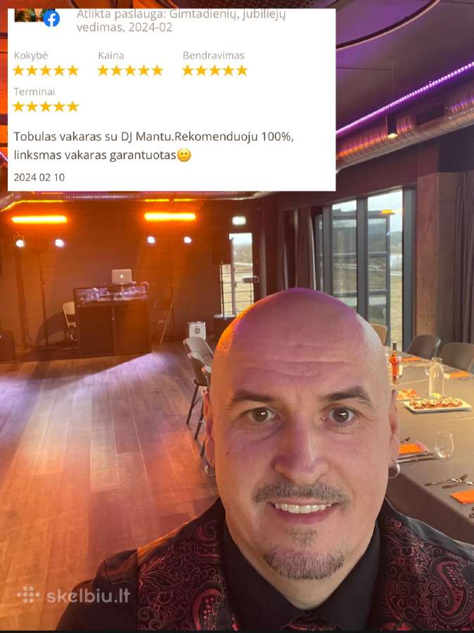 Vedėjas ir Dj viename, su aparatūra - kaina 600€. - nuotraukos Nr. 12