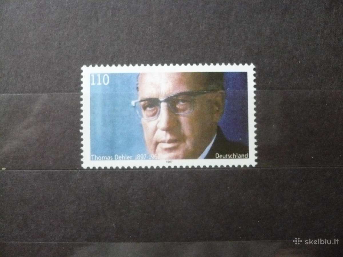 1997 m. 100-osios politiko Thomaso Dehlerio gimimo