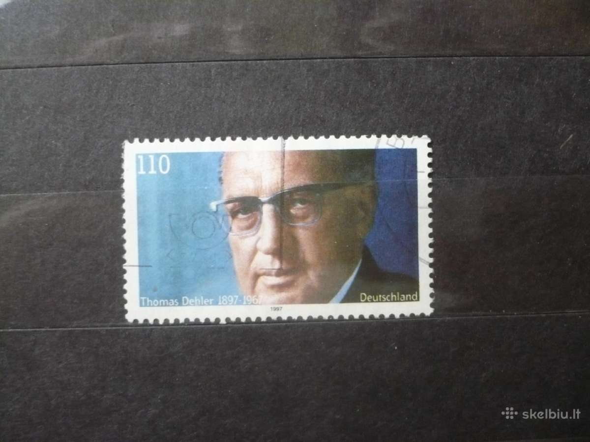 1997 m. 100-osios politiko Thomaso Dehlerio gimimo