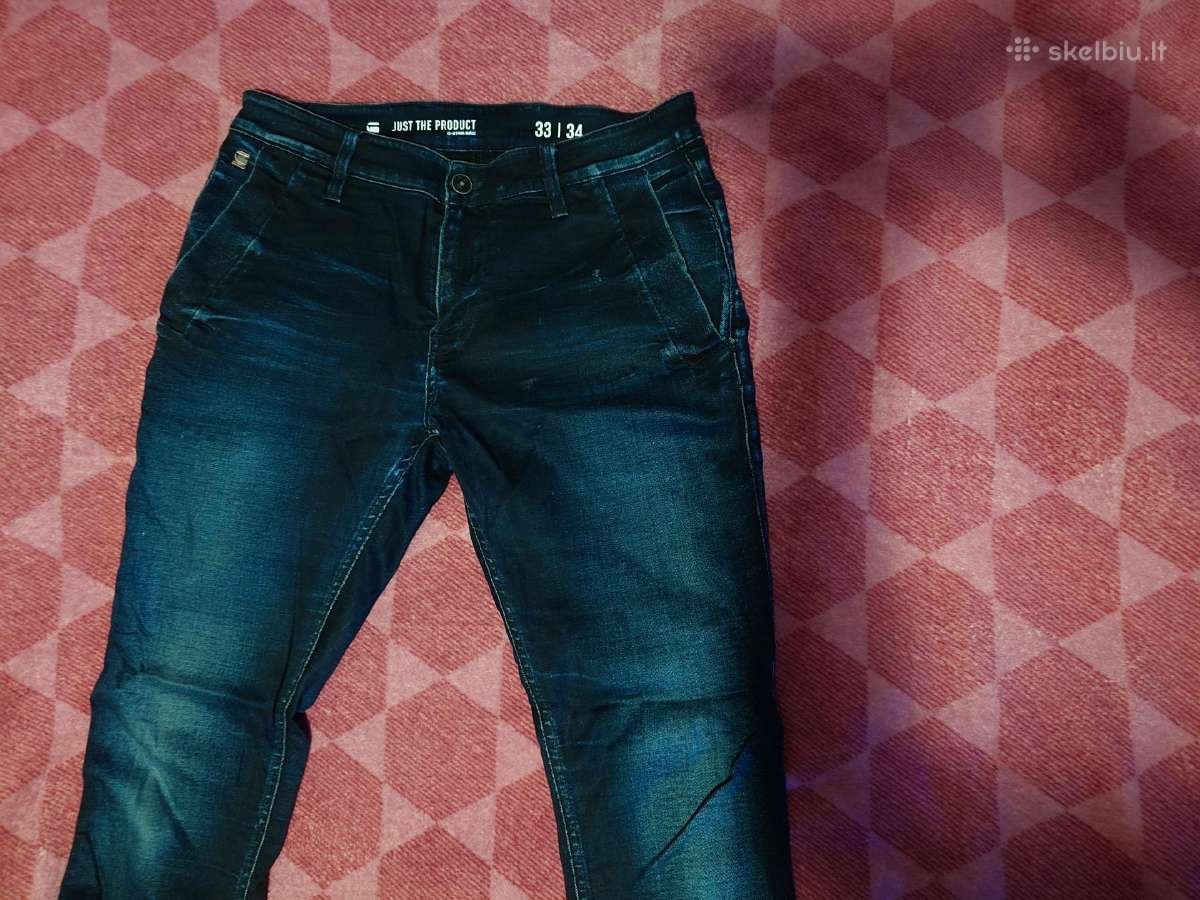 Vyriški džinsai g-star Raw.