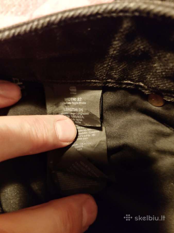 Vyriški g-star Raw džinsai. - nuotraukos Nr. 6