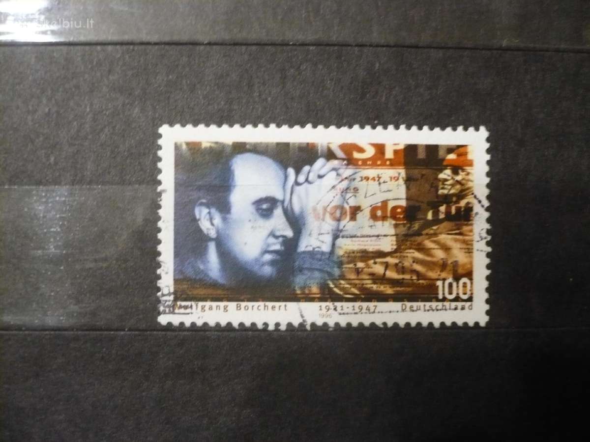 1996 m. 75-osios rašytojo Wolfgango Borcherto