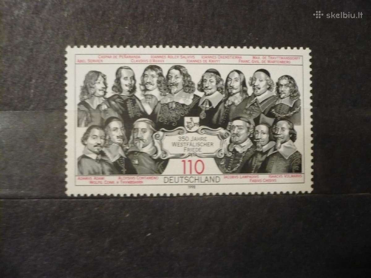 1998 m. „Der Westfälisher Friede“ 350-osios metinė