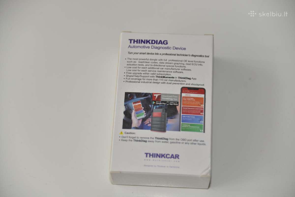 Thinkdiag Pro universali diagnostine iranga - nuotraukos Nr. 7