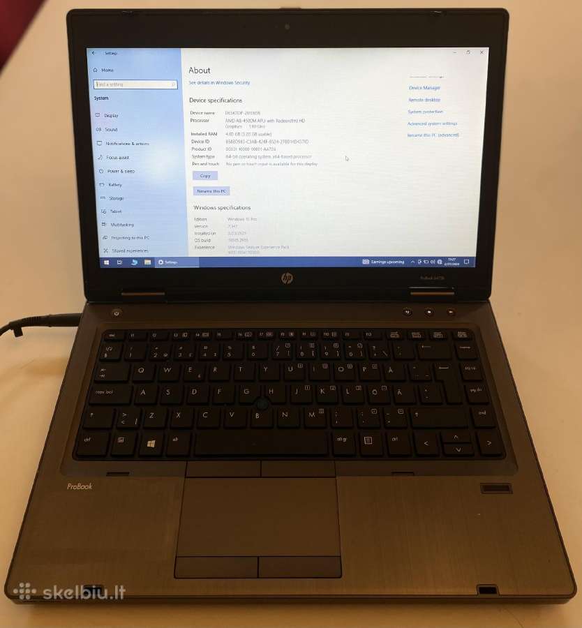 Hp probook 6475b