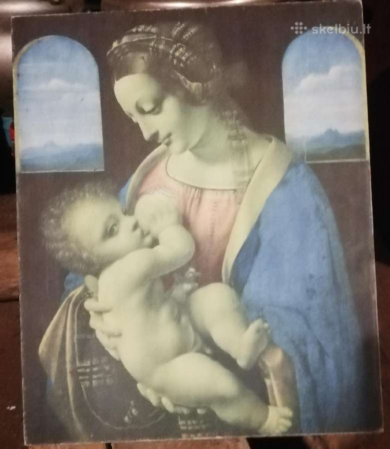 Paveikslas Marija su kudikiu kaina simboline