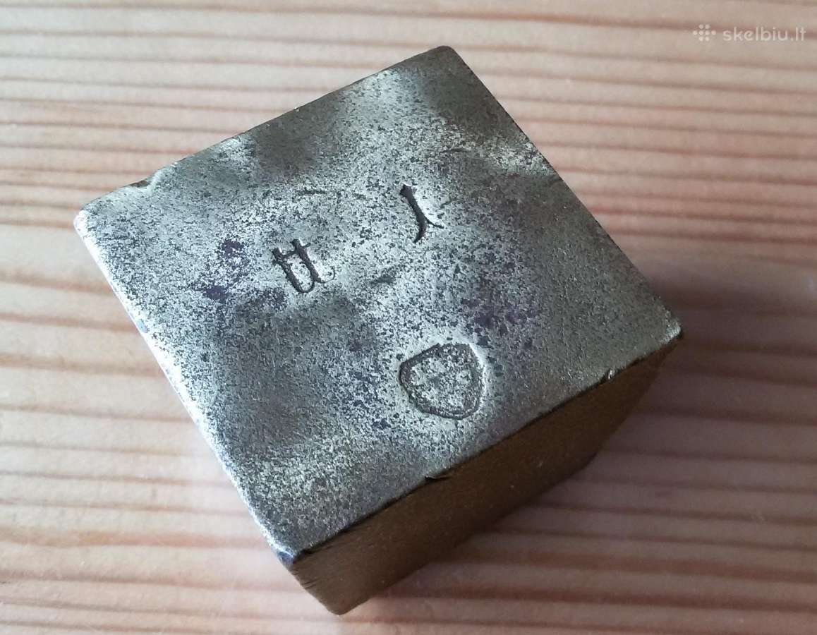 Senovinis vaistininko svarelis 1 lb
