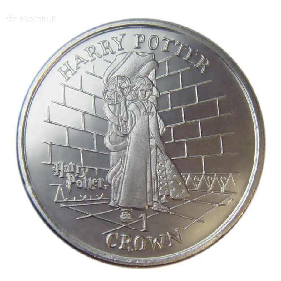 Isle of Man 2002 1 crown Harry Potter - nuotraukos Nr. 3