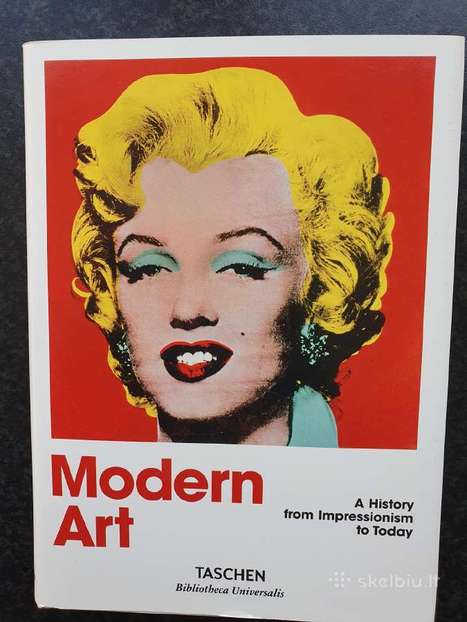 Taschen leidyklos knyga "Modern Art"