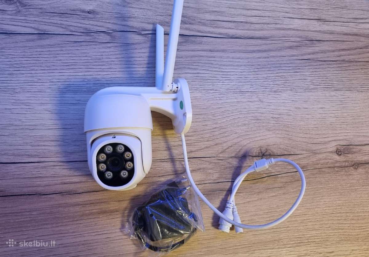 WiFi stebėjimo kameros ir montavimas 10mp - nuotraukos Nr. 3