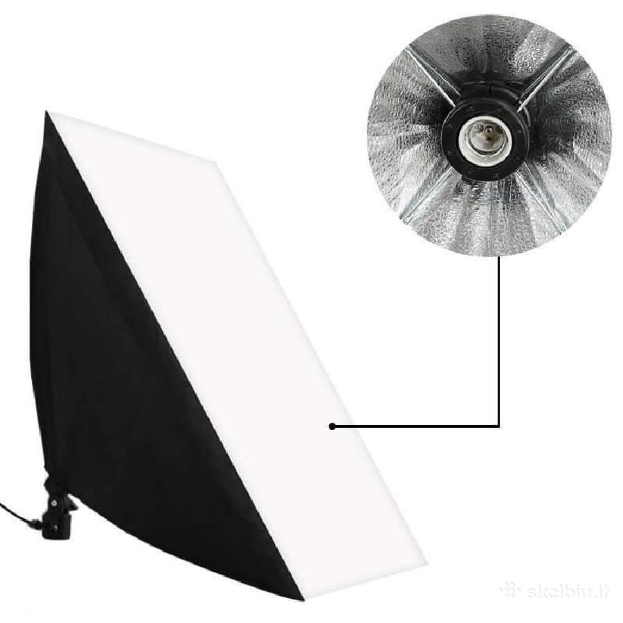 Viršutinis fotostudijos šviestuvas su stovu - nuotraukos Nr. 3