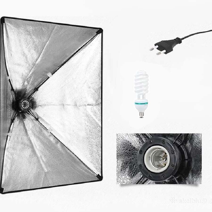 Viršutinis fotostudijos šviestuvas su stovu - nuotraukos Nr. 4