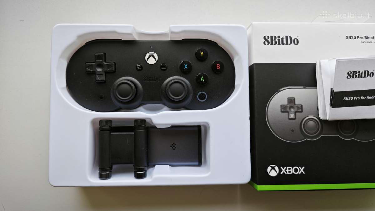 8bitdo Sn30 Pro (Xbox Cloud) + Clip - nuotraukos Nr. 2