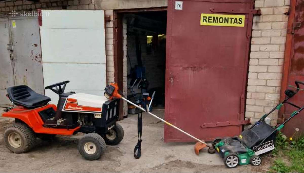 Sodo technikos remontas