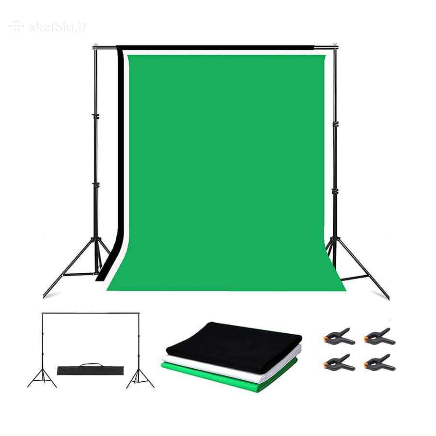 Fotostudijos komplektas (Foto siena) - Mini