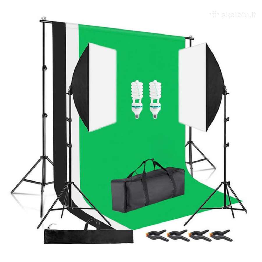 @ Fotostudijos komplektas (Foto siena) - Midi