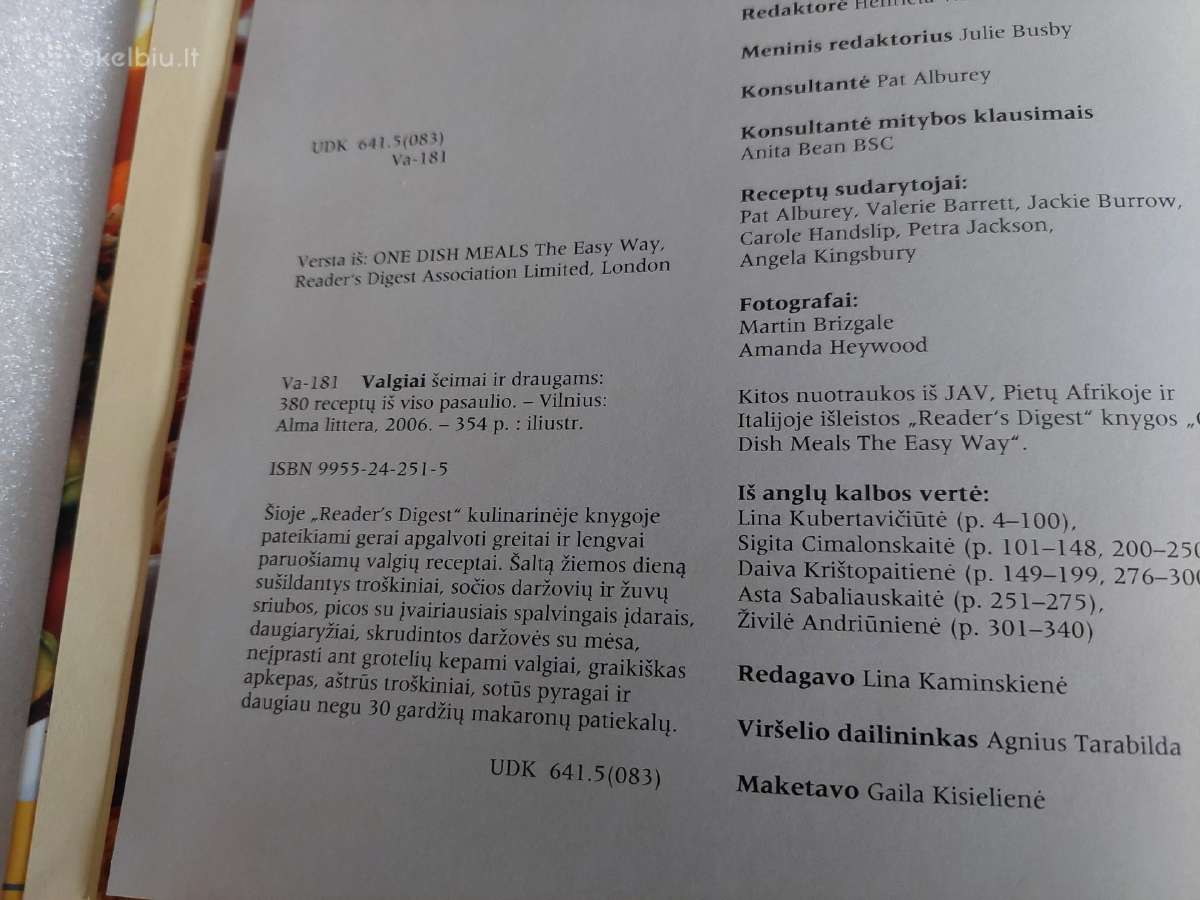 Valgiai šeimai ir draugams - nuotraukos Nr. 2