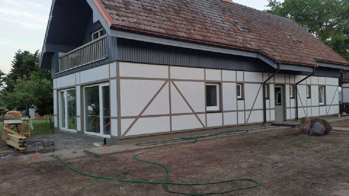 Fasadų šiltinimas- apdaila. + Skardų lenkimas - nuotraukos Nr. 6