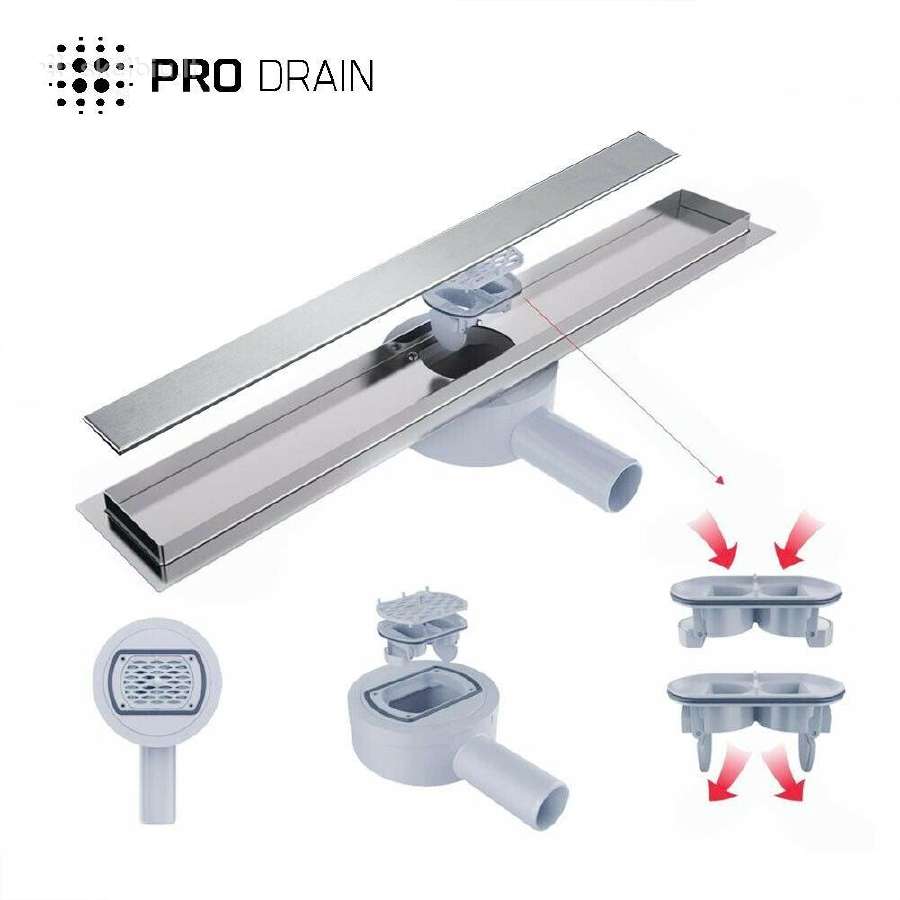 Dušo latakas Pro Drain L 360 2in1 Sausas - nuotraukos Nr. 6