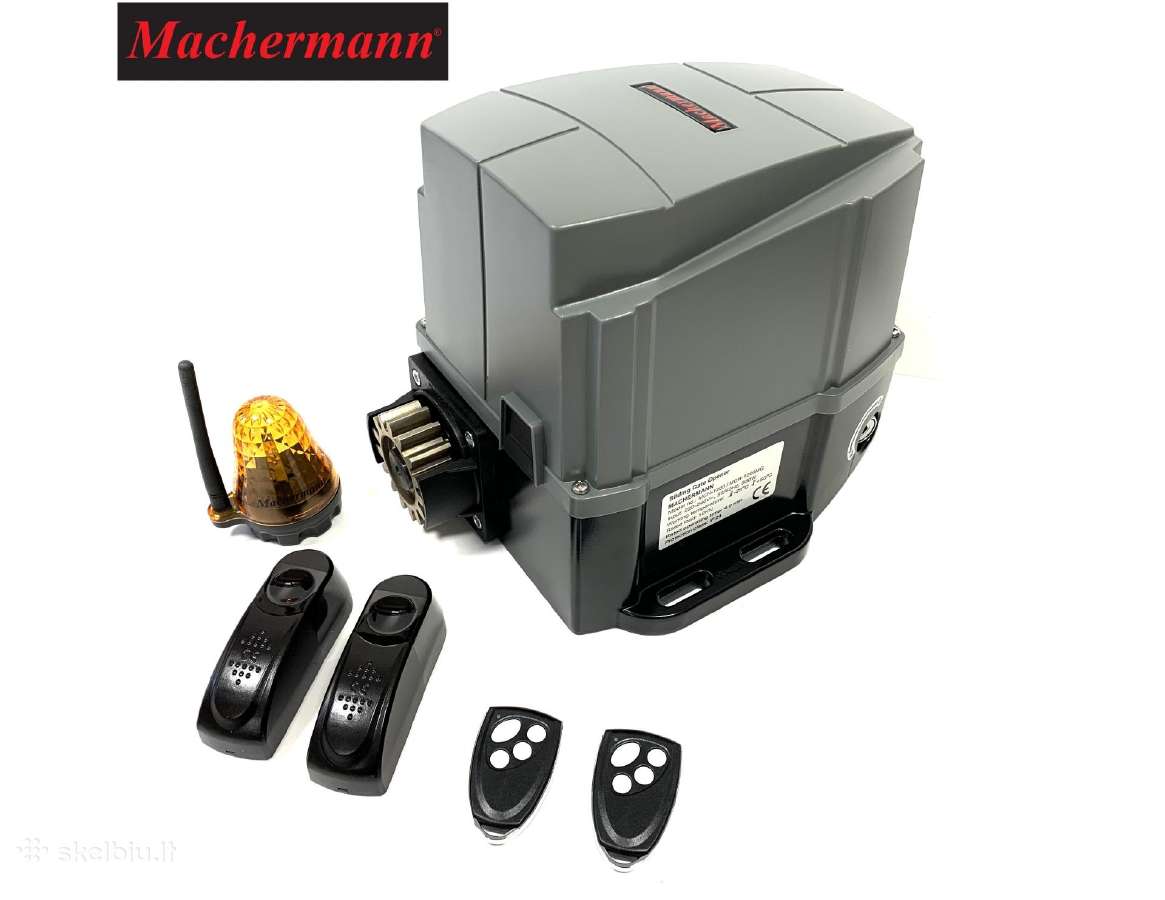 Atveriamu kiemo vartu automatikos Machermann - nuotraukos Nr. 8