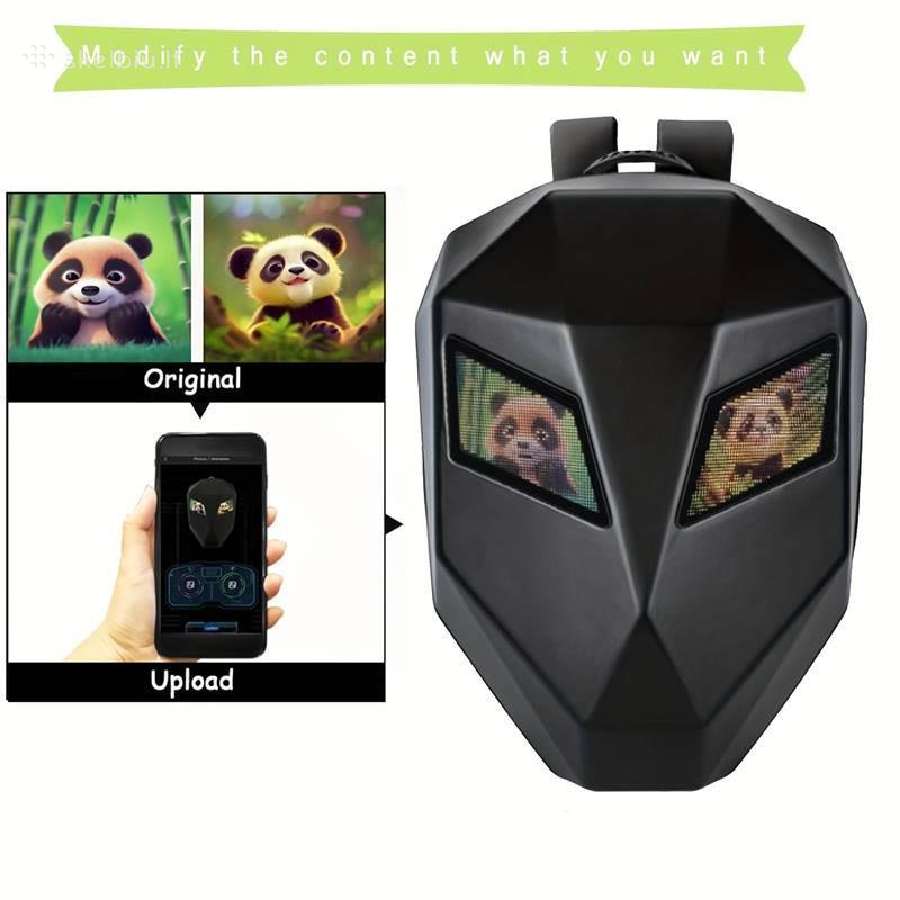 Kieta, vandeniui atspari smart LED kuprinė skirta - nuotraukos Nr. 2