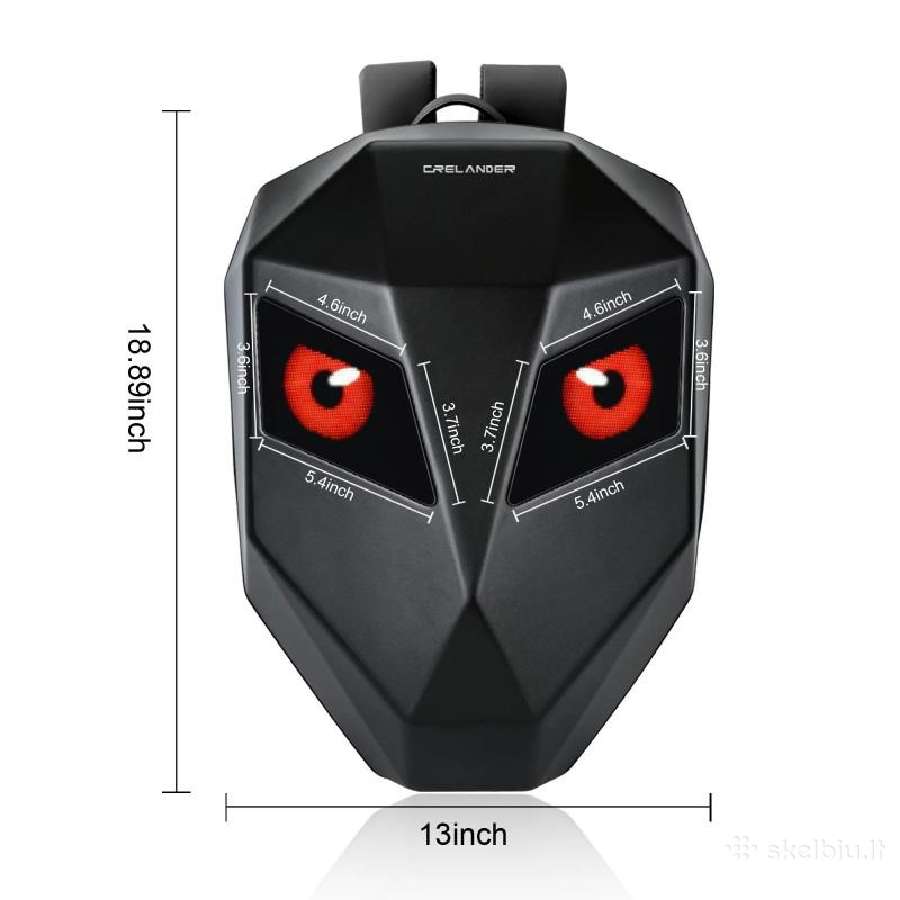 Kieta, vandeniui atspari smart LED kuprinė skirta - nuotraukos Nr. 4